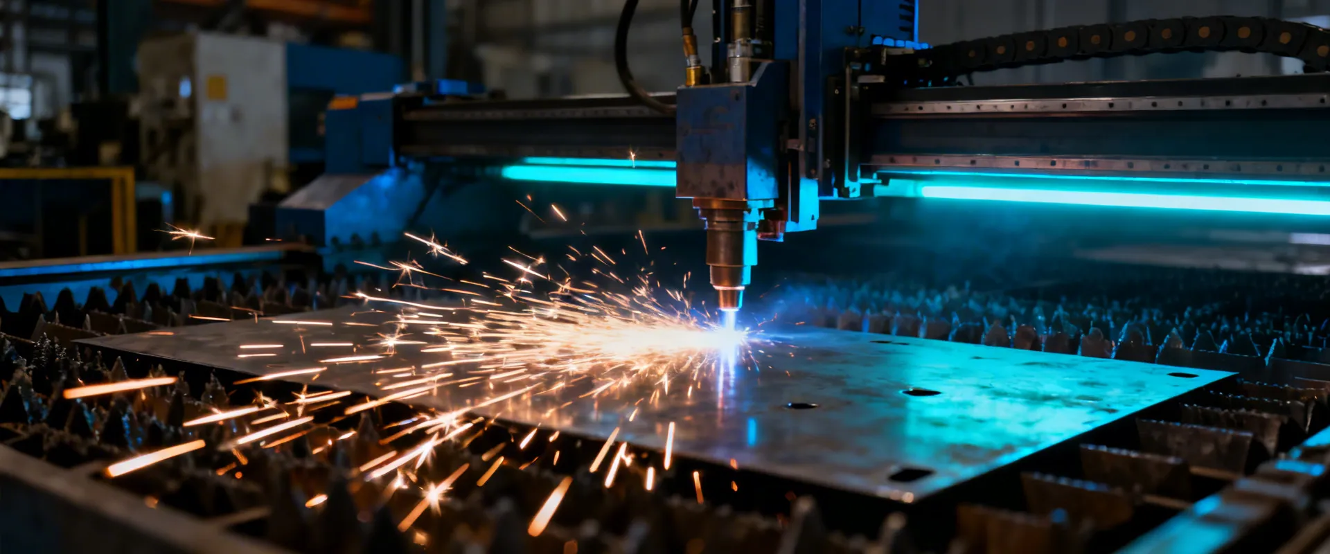 Hypertherm Powermax 45 Plasma Cutting System in Operation