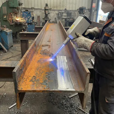 handheld laser cleaning machine for rust removal