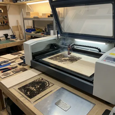 laser engraver and cutter